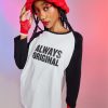 Always Original Long Sleeve Crew Neck